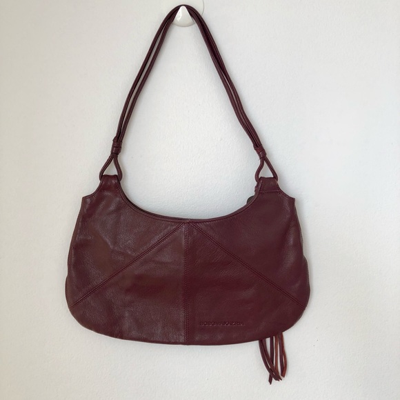 BCBGMaxAzria Leather Shoulder Purse - Picture 5 of 11